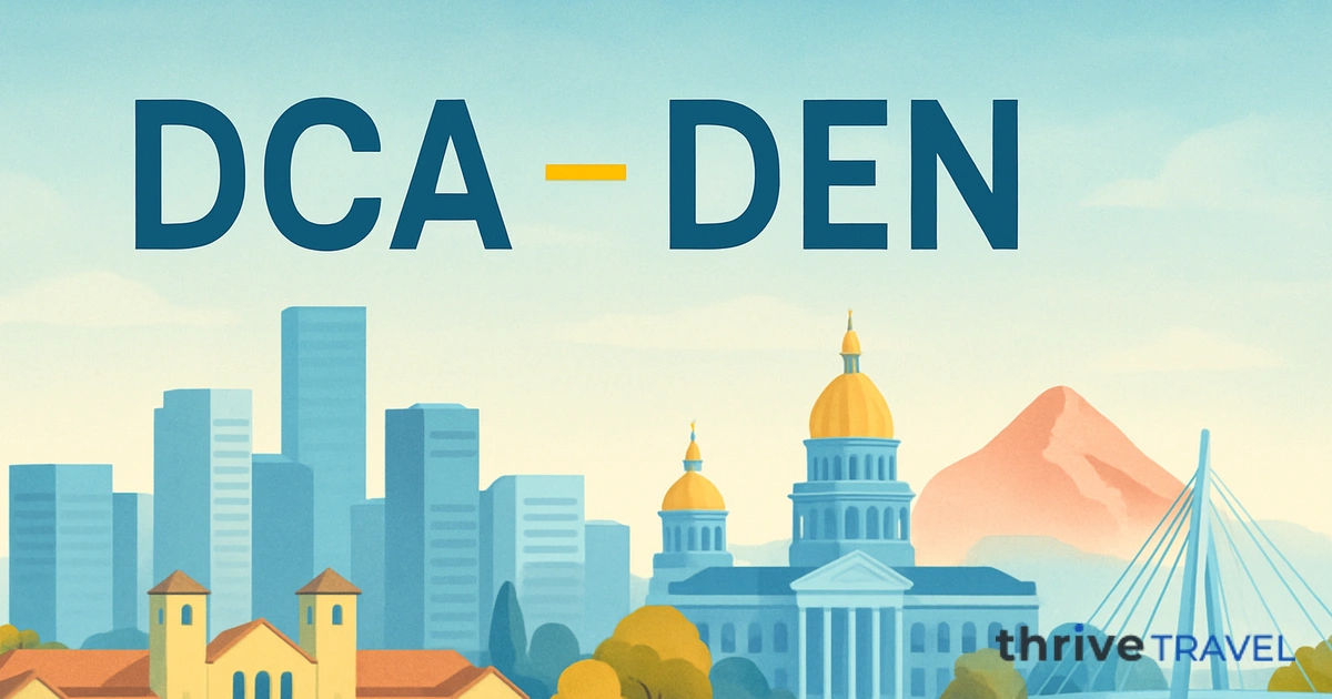 Washington to Denver