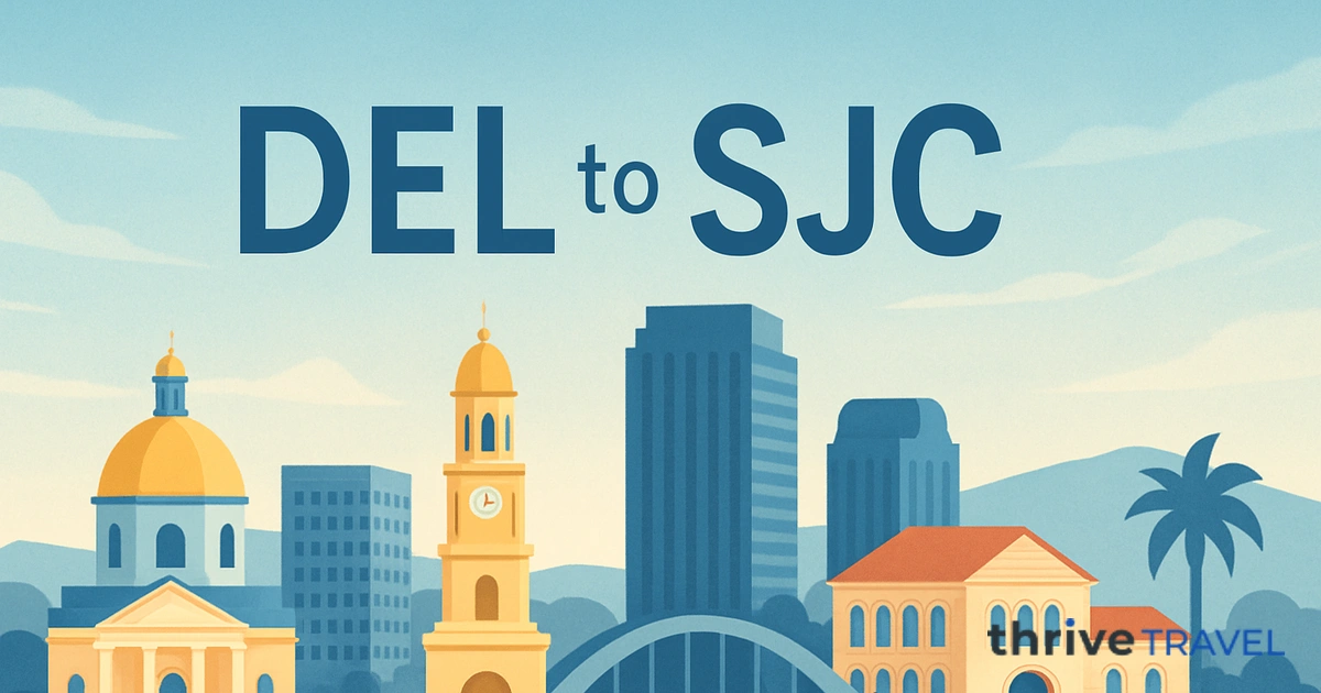 Delhi to San Jose