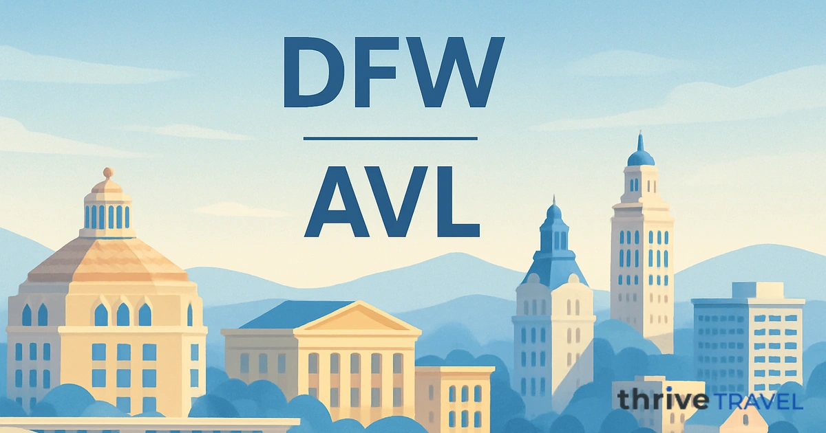 Dallas to Asheville