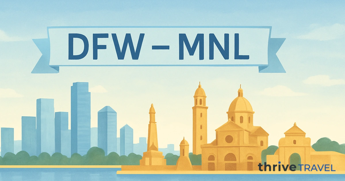 Dallas to Manila