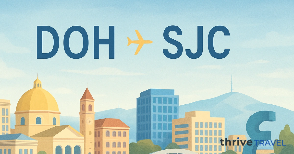 Doha to San Jose