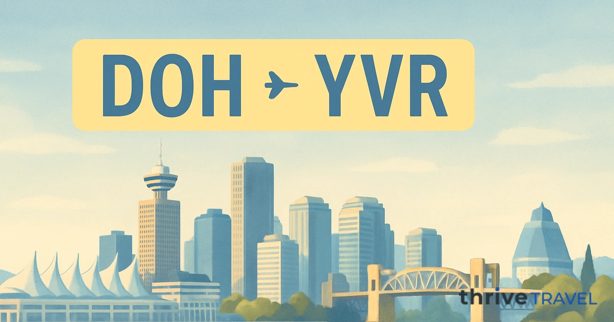 Doha to Vancouver