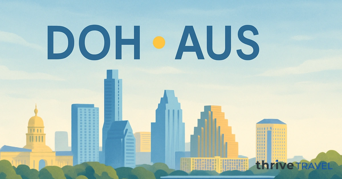 Doha to Austin