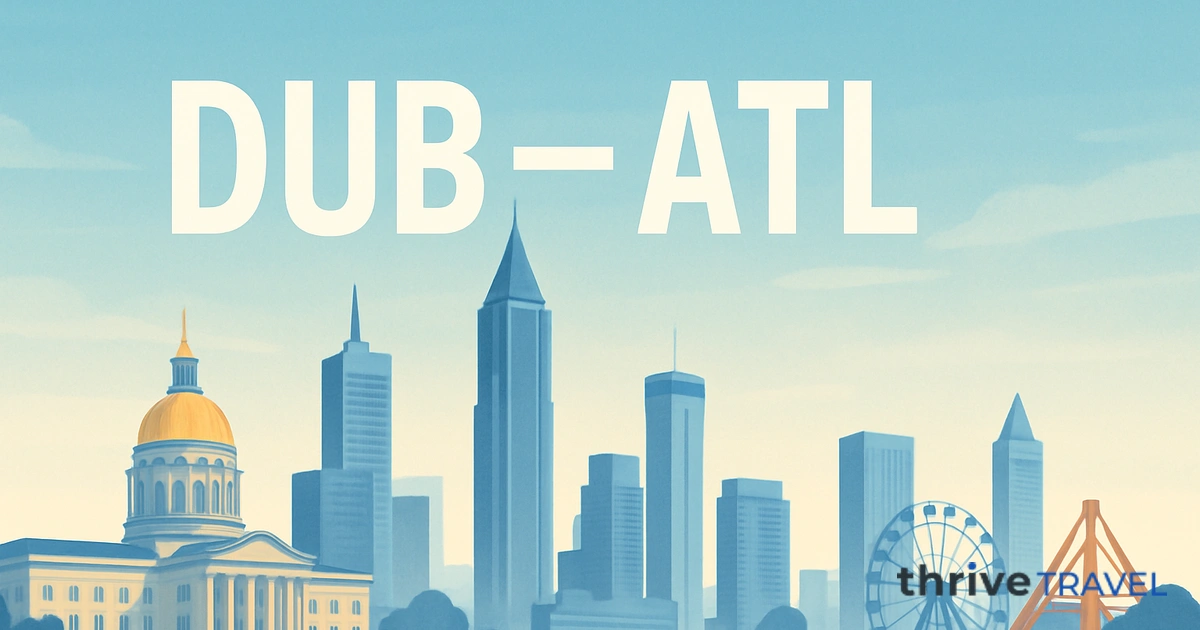 Dublin to Atlanta
