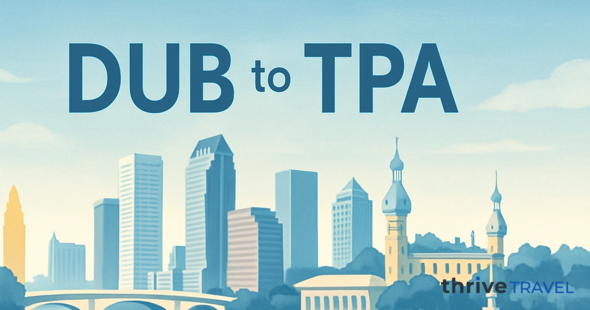 Dublin to Tampa