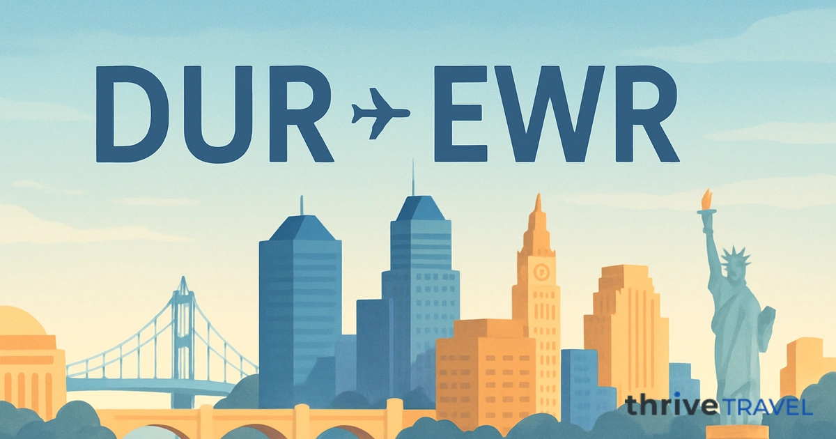 Durban to Newark