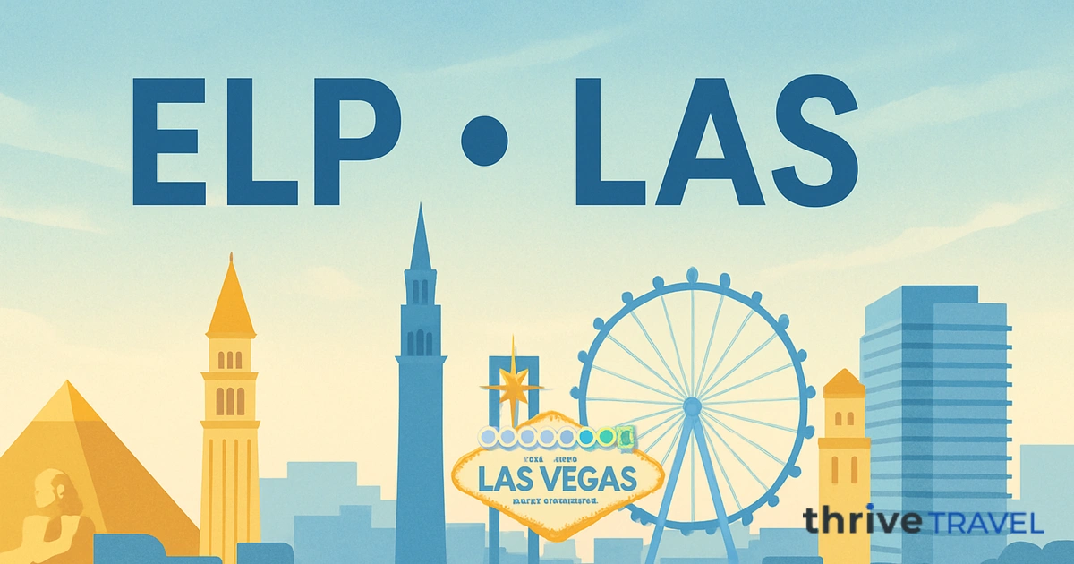 El Paso to Las Vegas