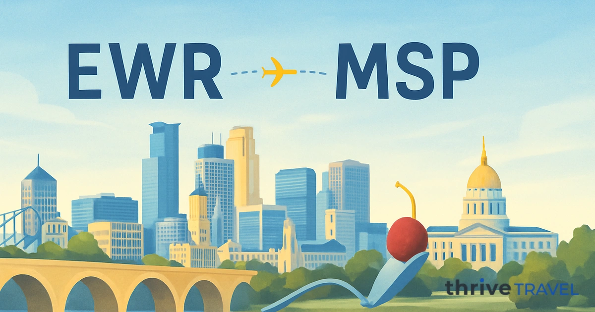 Newark to Minneapolis