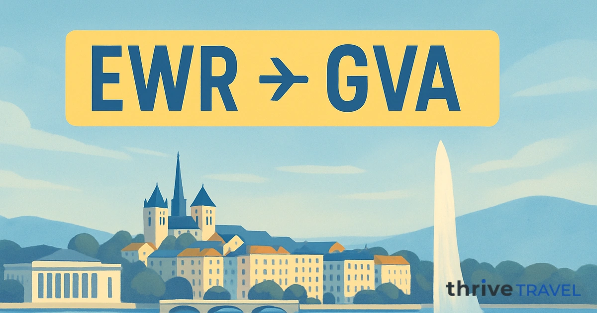 Newark to Geneva