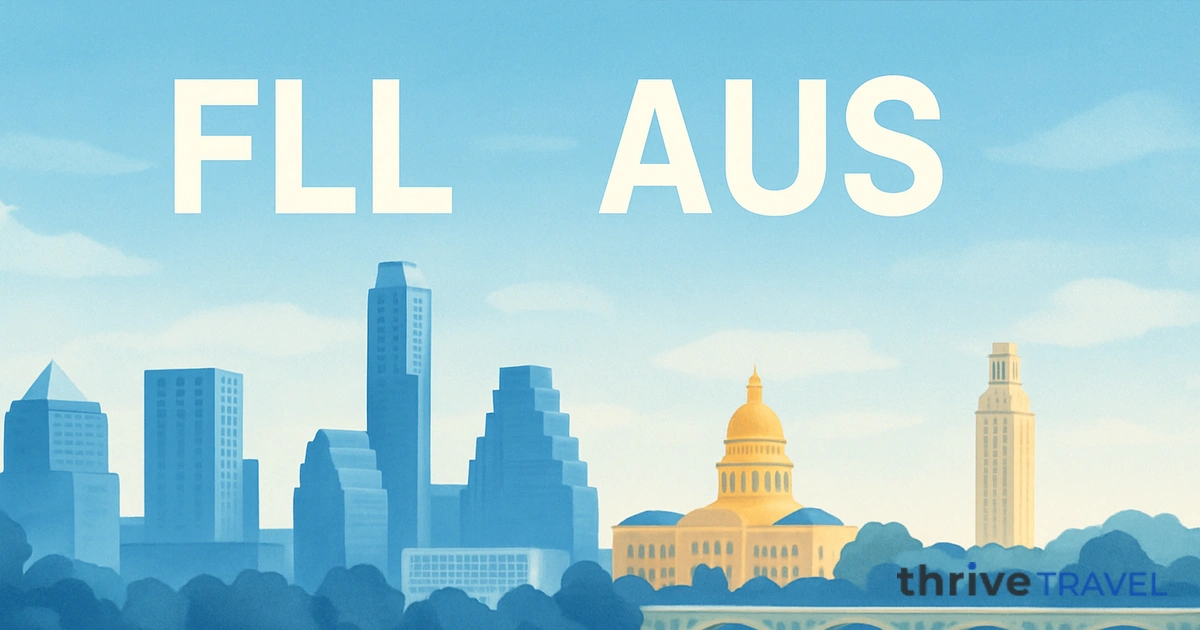 Fort Lauderdale to Austin
