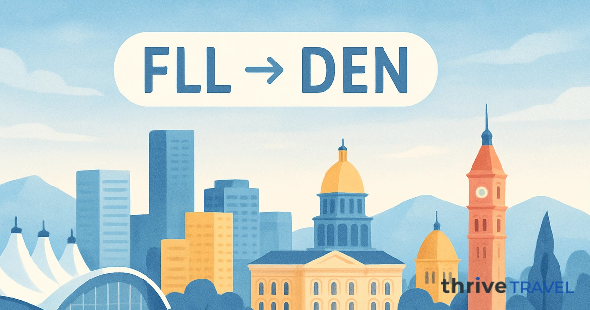 Fort Lauderdale to Denver