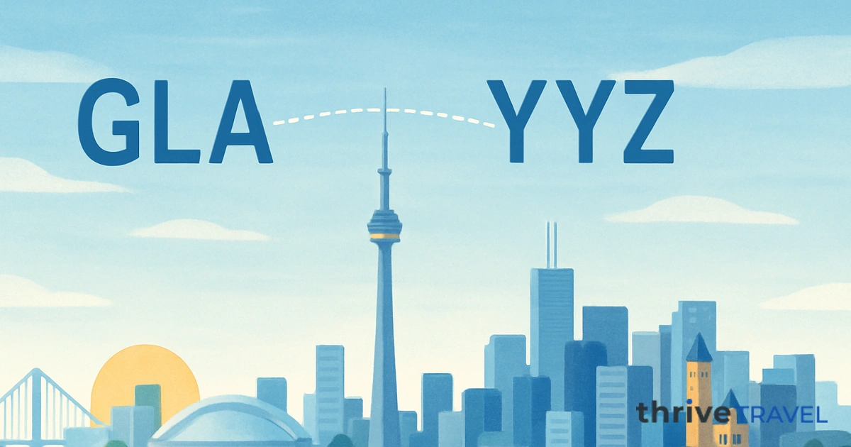 Glasgow to Toronto