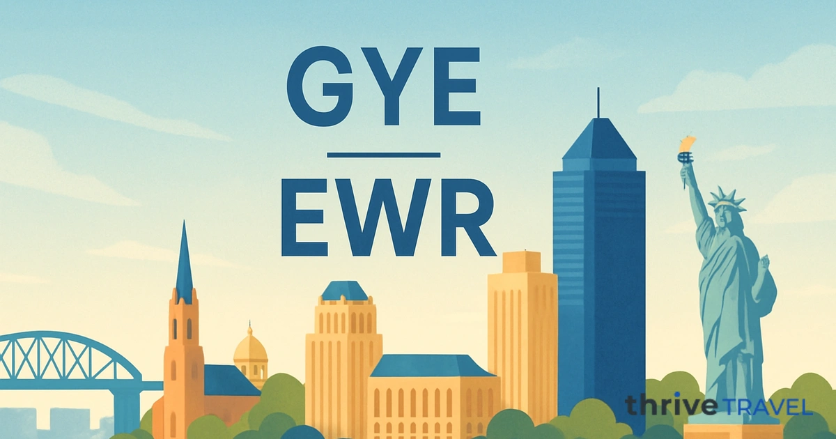 Guayaquil to Newark
