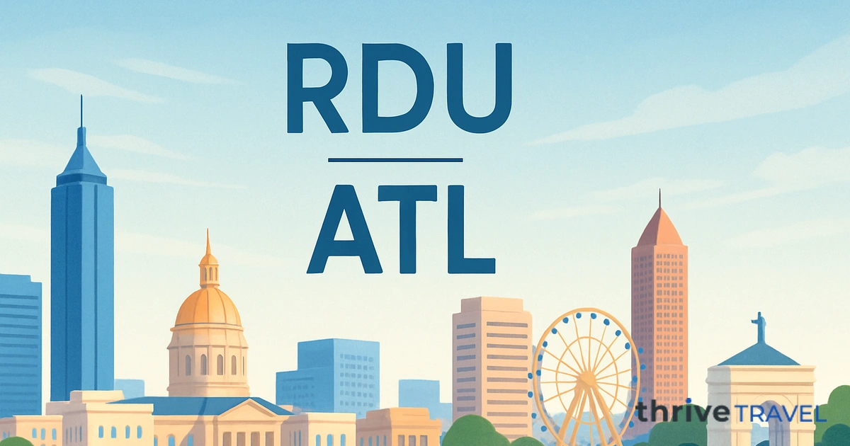 Raleigh to Atlanta
