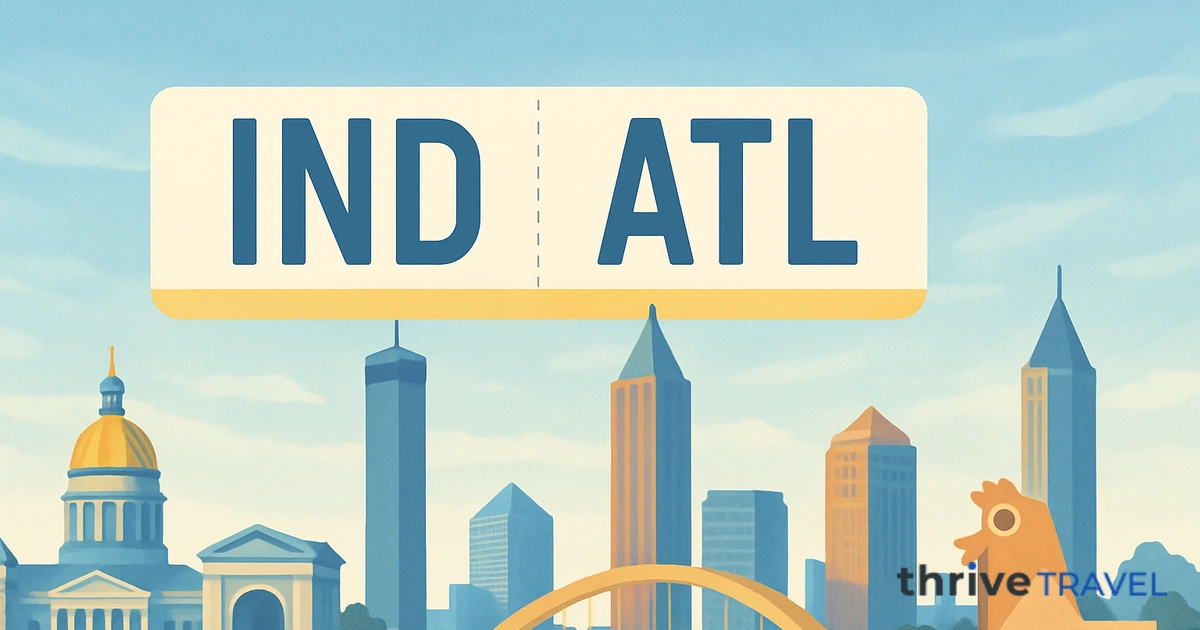 Indianapolis to Atlanta