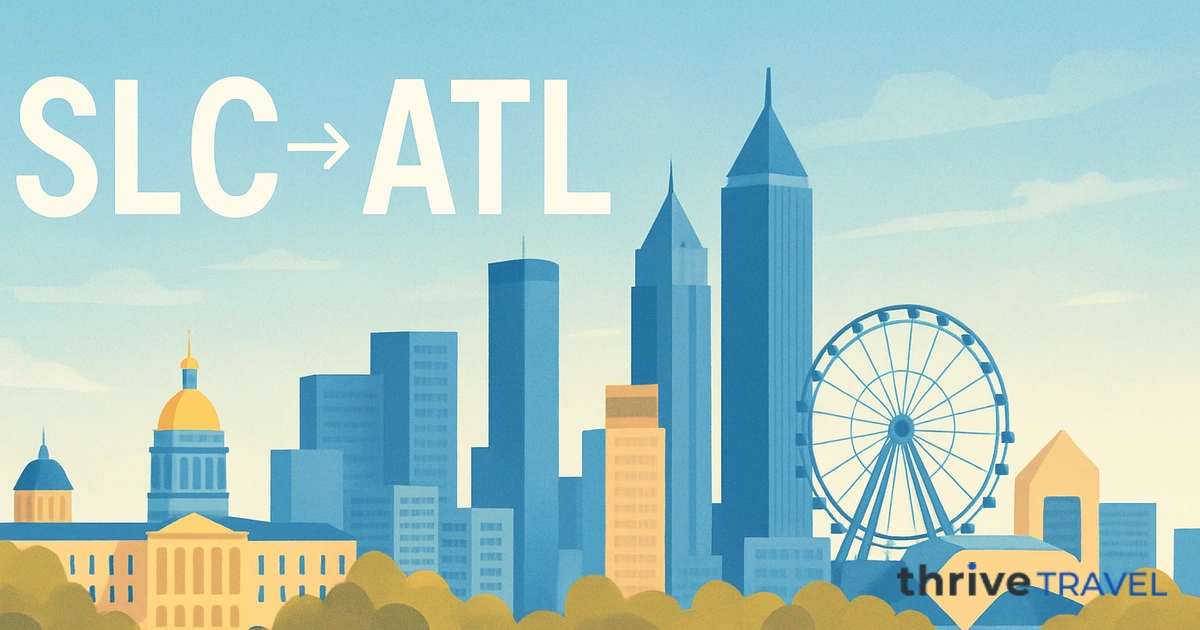 Salt Lake City to Atlanta