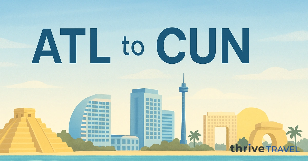 Atlanta to Cancun