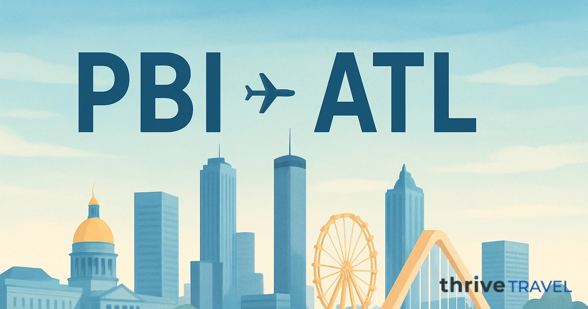 West Palm Beach to Atlanta