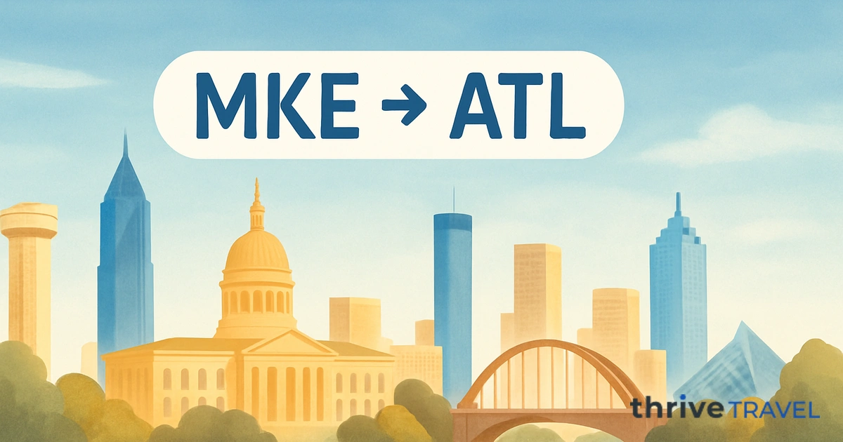 Milwaukee to Atlanta