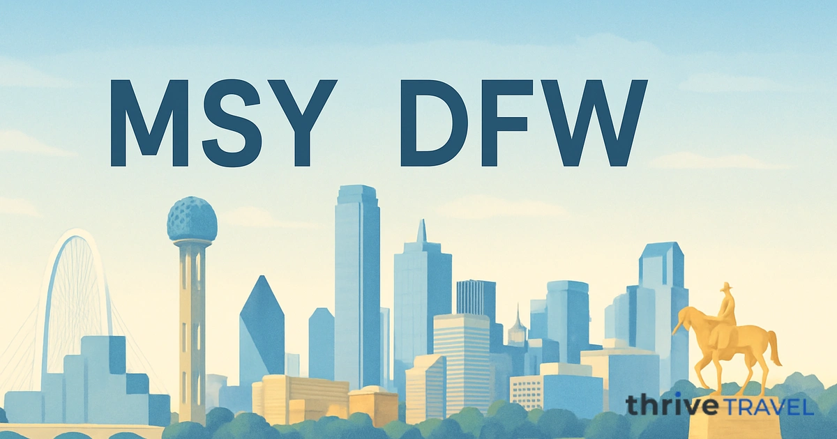 New Orleans to Dallas