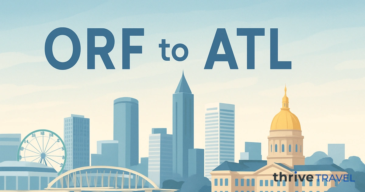 Norfolk to Atlanta