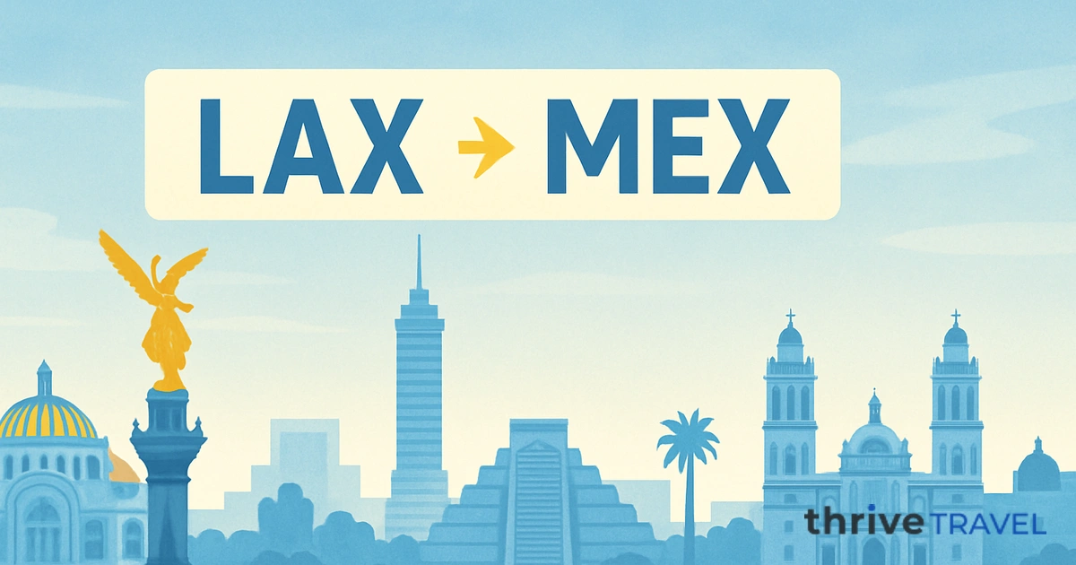 Los Angeles to Mexico City