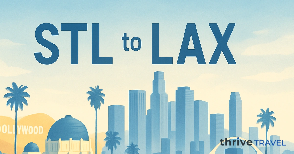 St. Louis to Los Angeles
