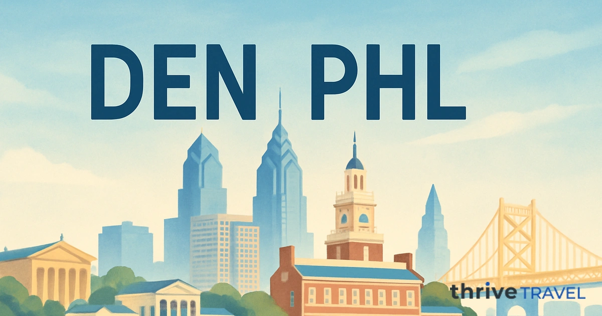 Denver to Philadelphia