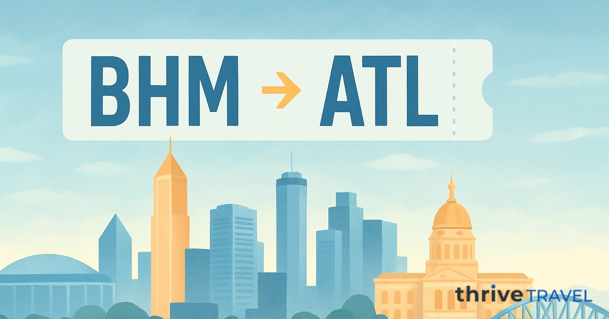 Birmingham to Atlanta