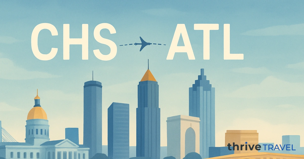 Charleston to Atlanta