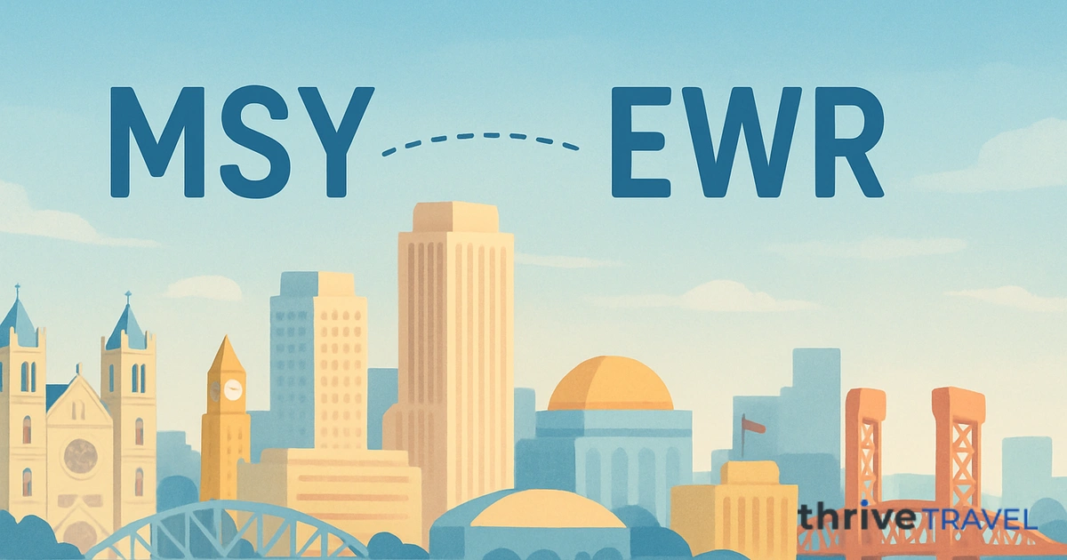 New Orleans to Newark