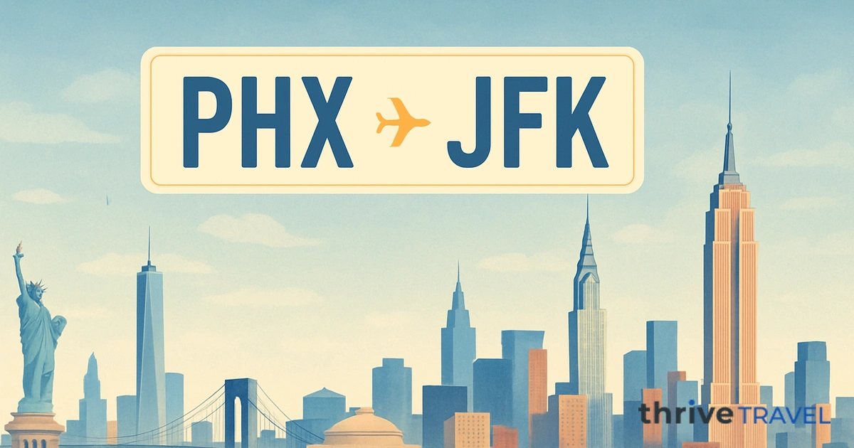 Phoenix to New York