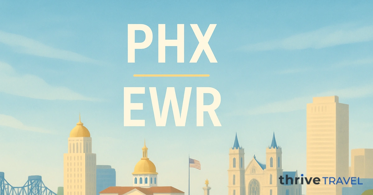 Phoenix to Newark