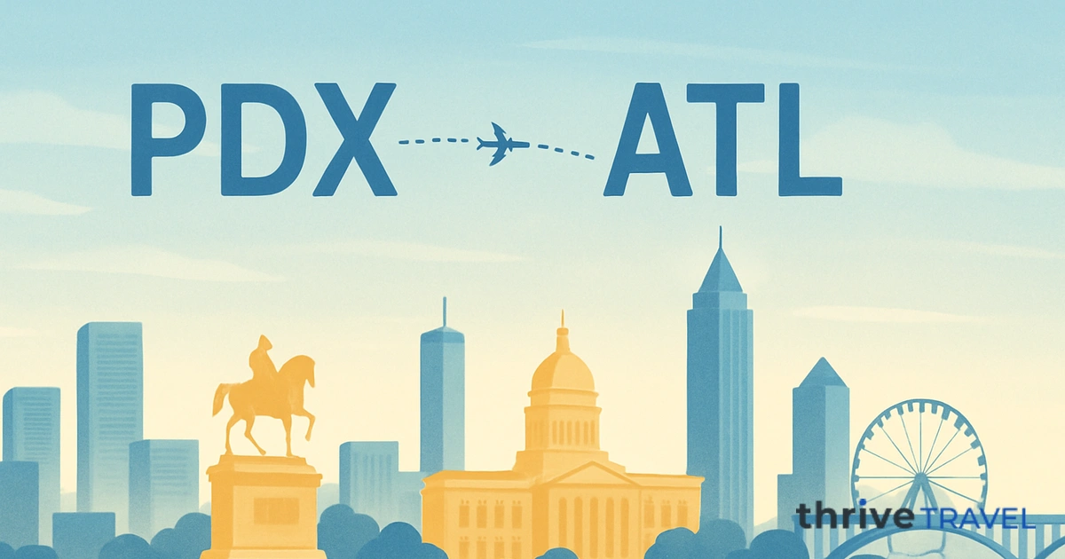 Portland to Atlanta