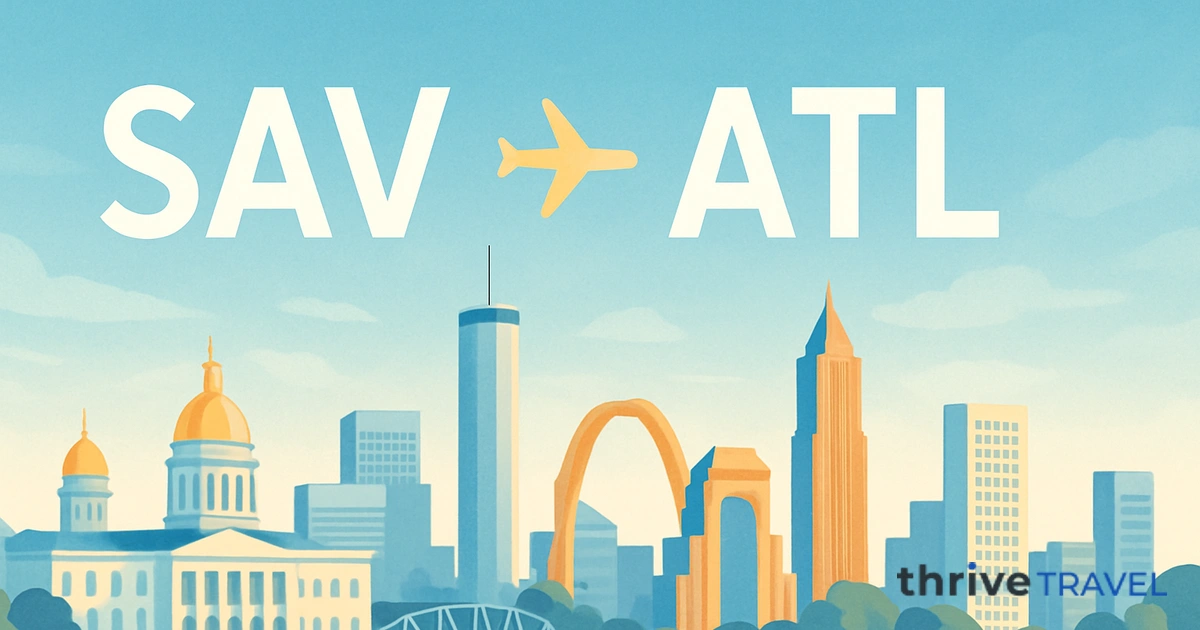 Savannah to Atlanta