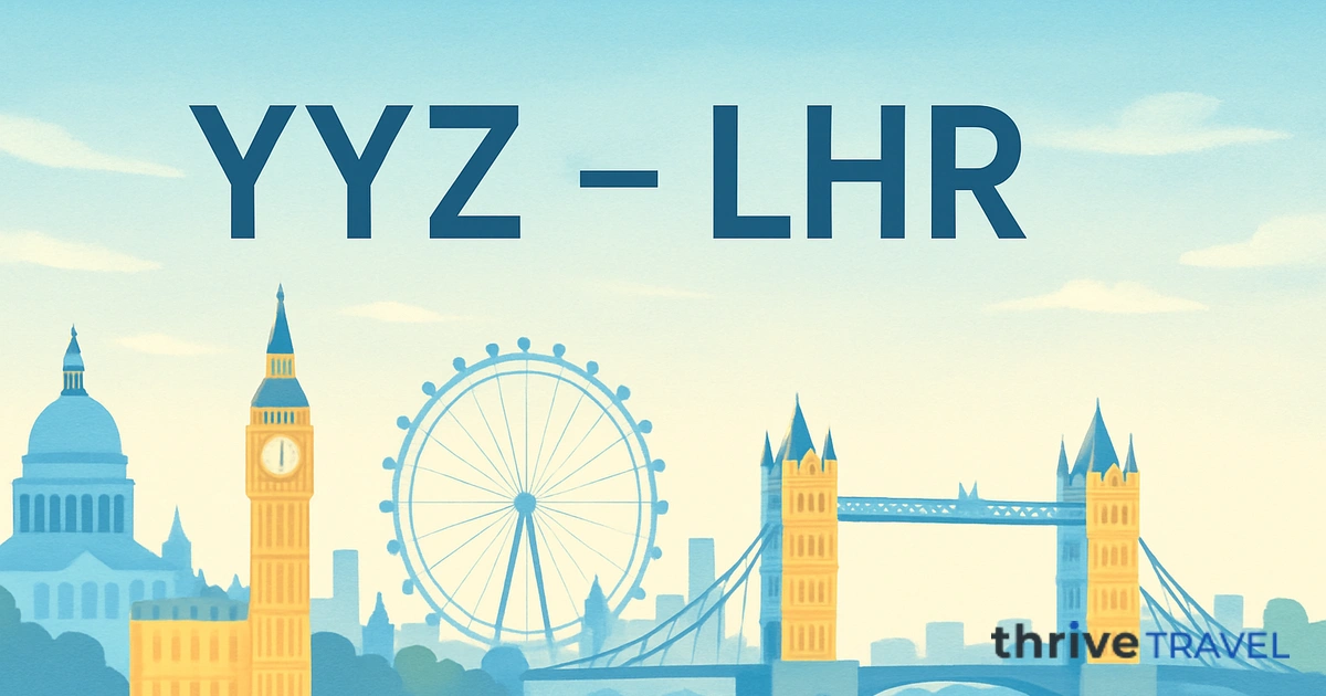 Toronto to London