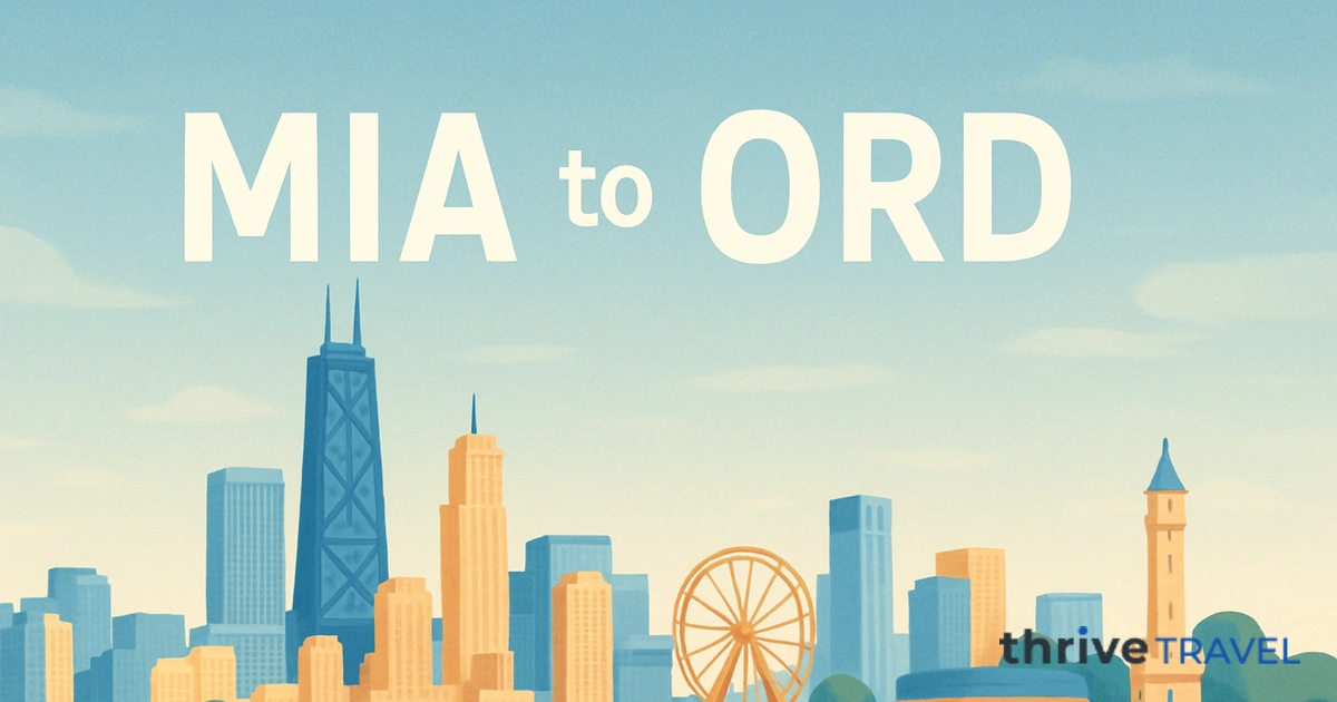 Miami to Chicago