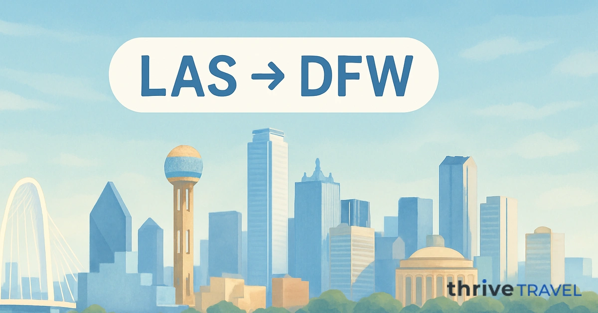 Las Vegas to Dallas