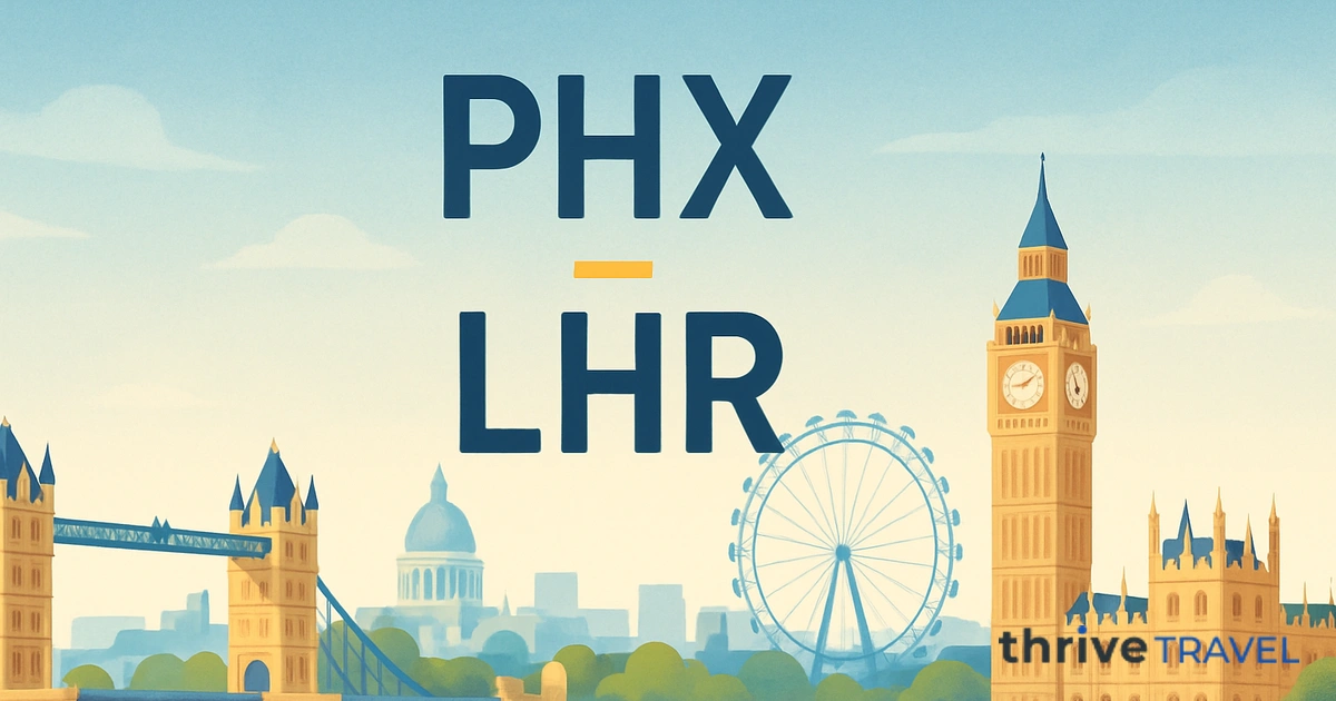 Phoenix to London