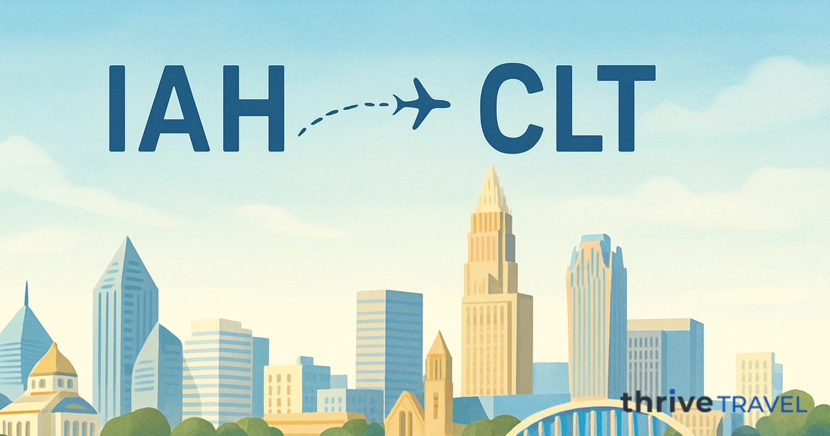 Houston to Charlotte
