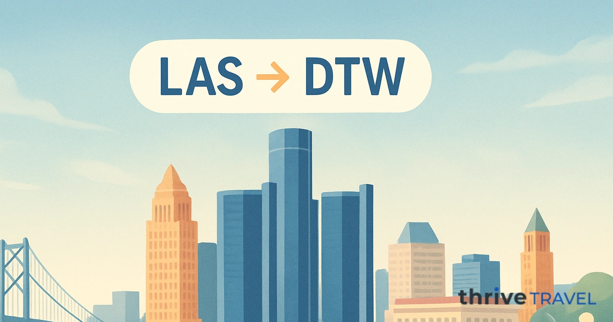 Las Vegas to Detroit