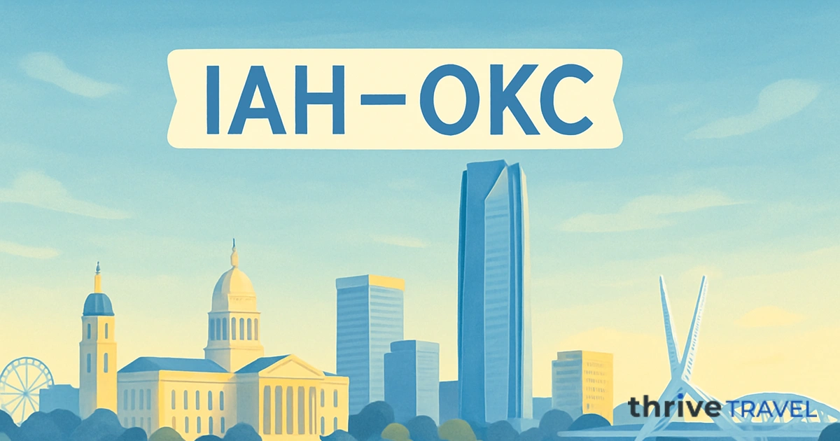 Houston to Oklahoma City