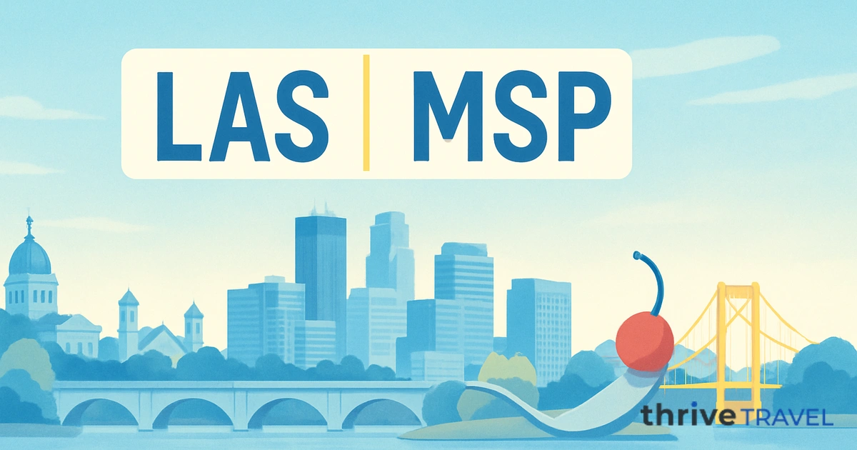 Las Vegas to Minneapolis