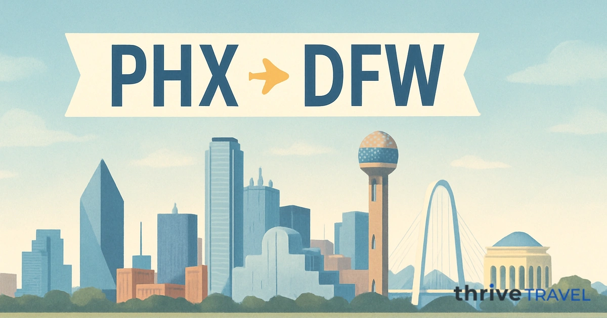 Phoenix to Dallas