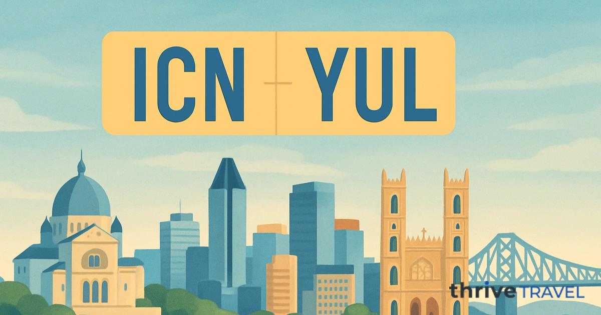 Seoul to Montreal
