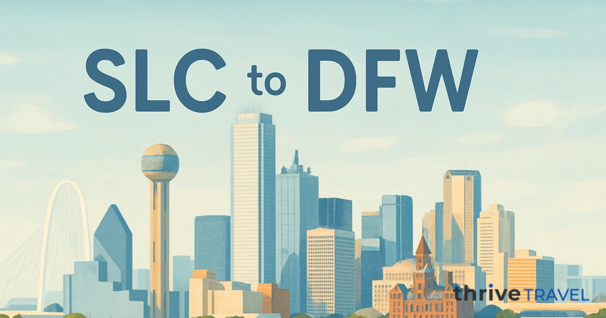 Salt Lake City to Dallas