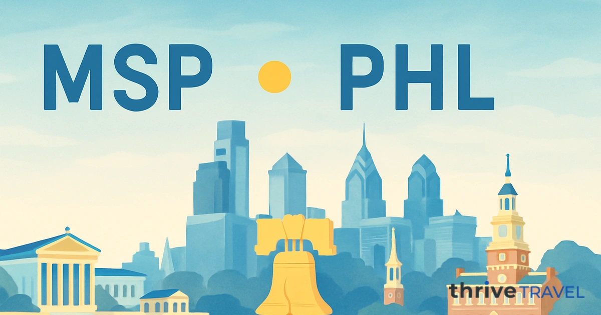 Minneapolis to Philadelphia