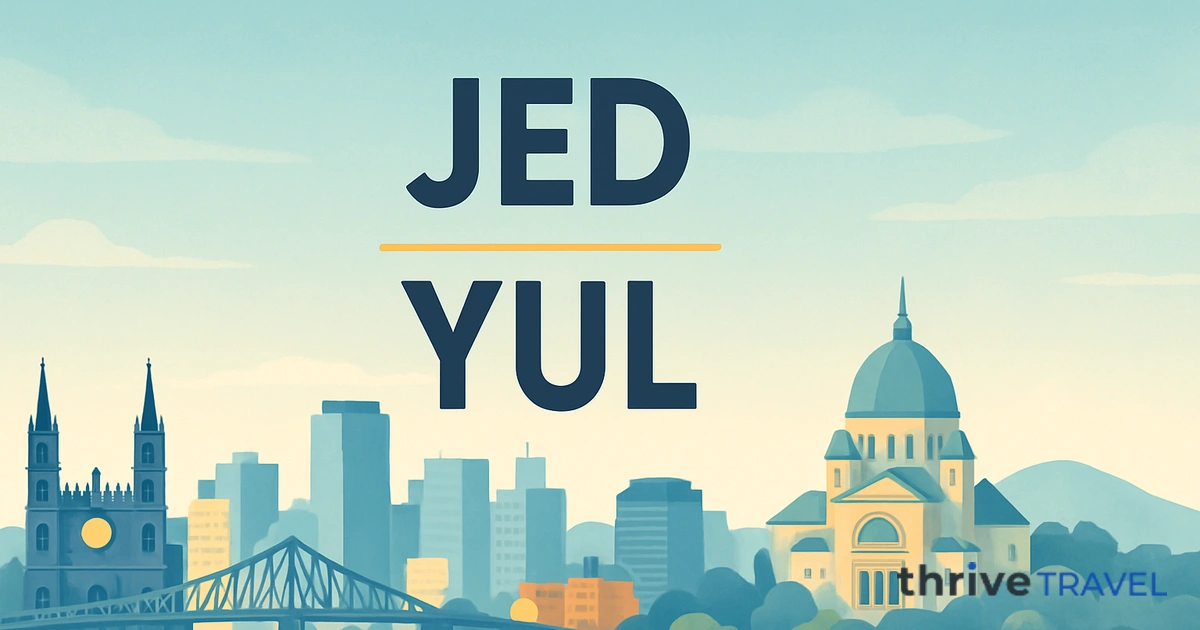 Jeddah to Montreal