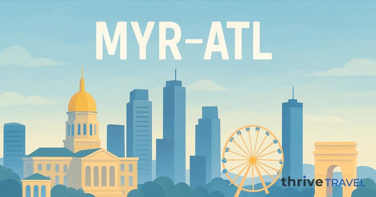 Myrtle Beach to Atlanta