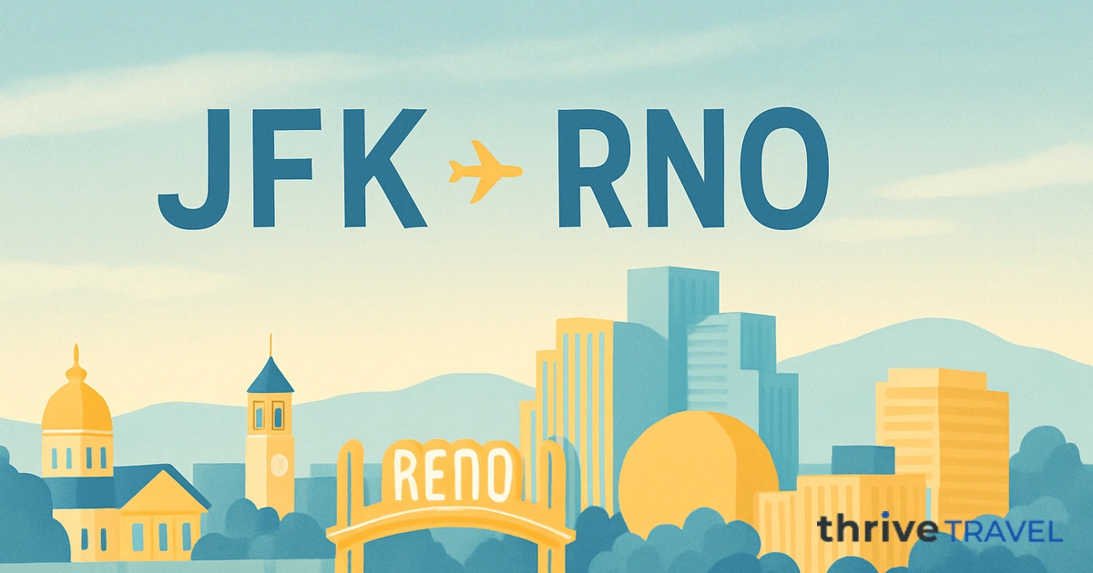 New York to Reno